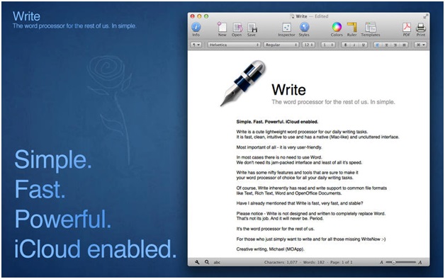 Free word processor for mac os x lion 10 7 5
