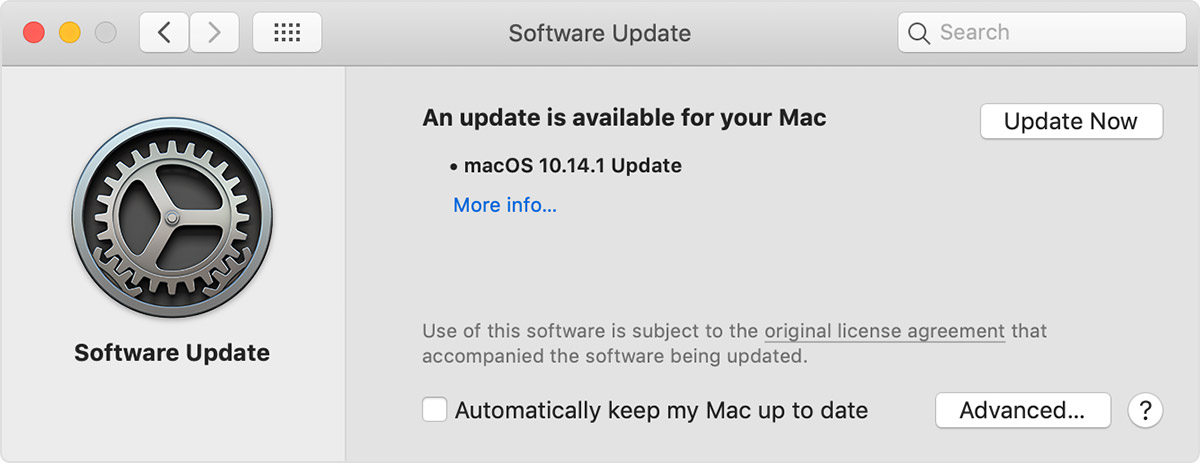 Software update for mac os x 10.6.8
